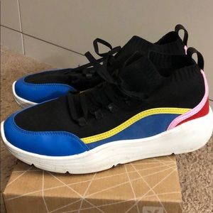Color block sneakers